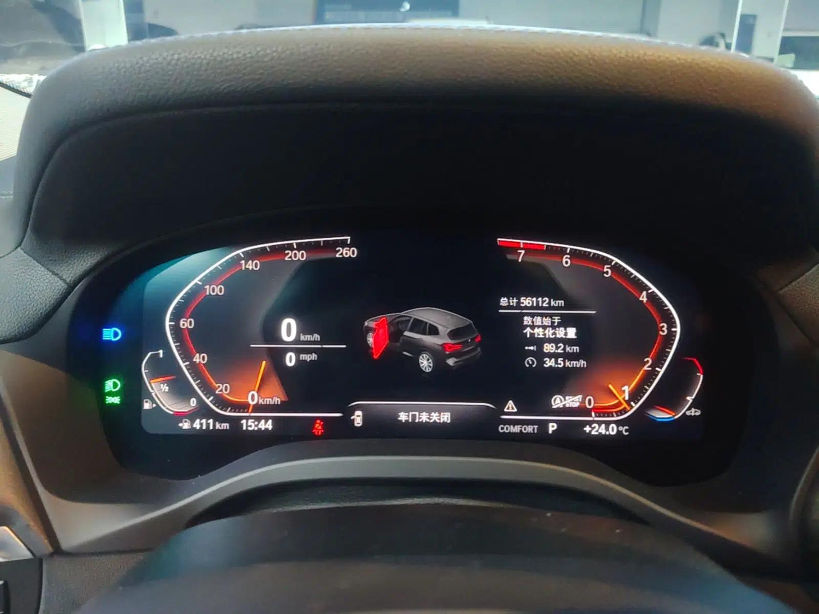 BMW X3 2022 Second Facelift xDrive30i Leading Edition M Night Sky Package — миниатюра 19