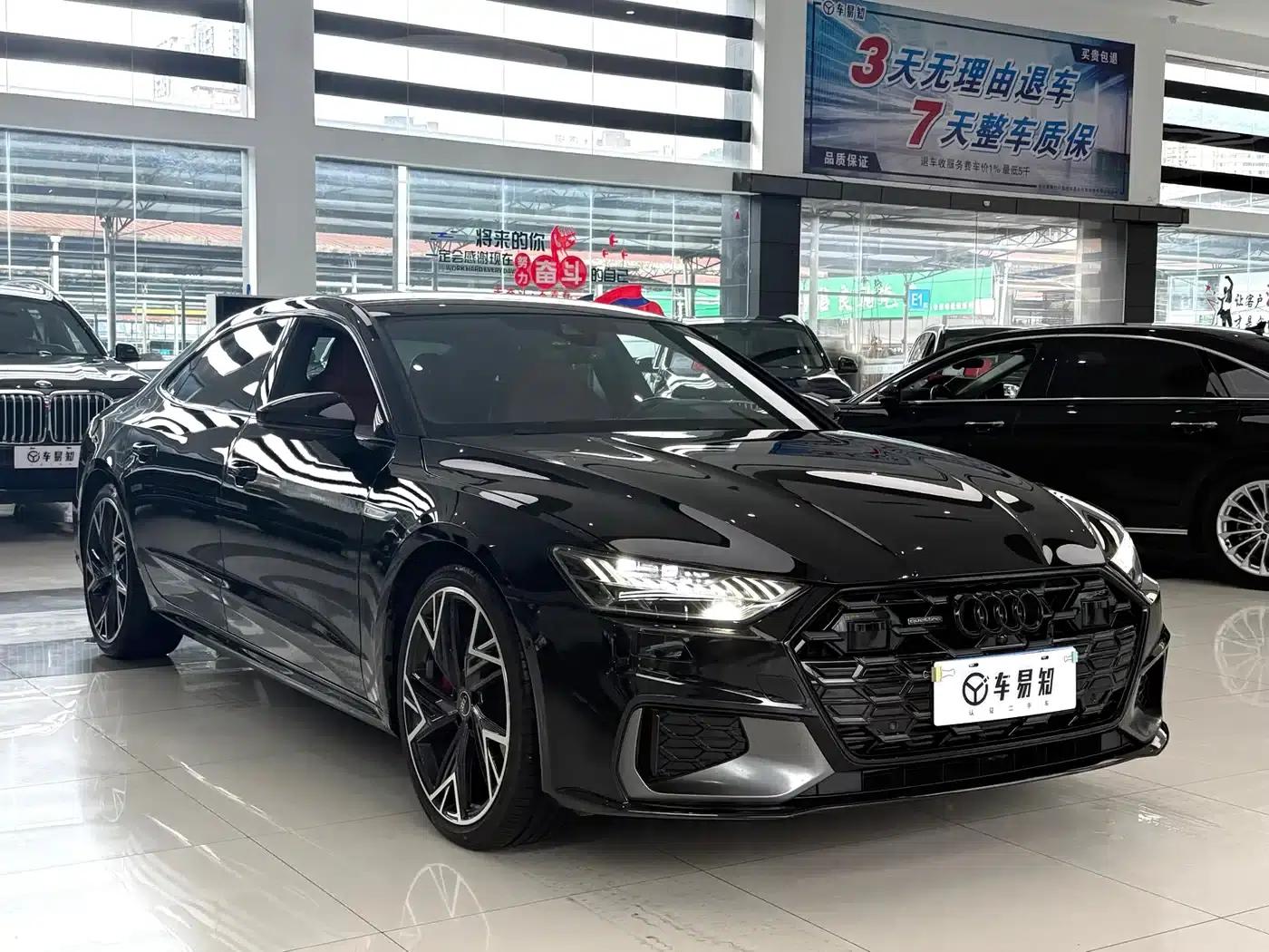 2024 Audi A7L 45 TFSI quattro Black Edition — миниатюра 3