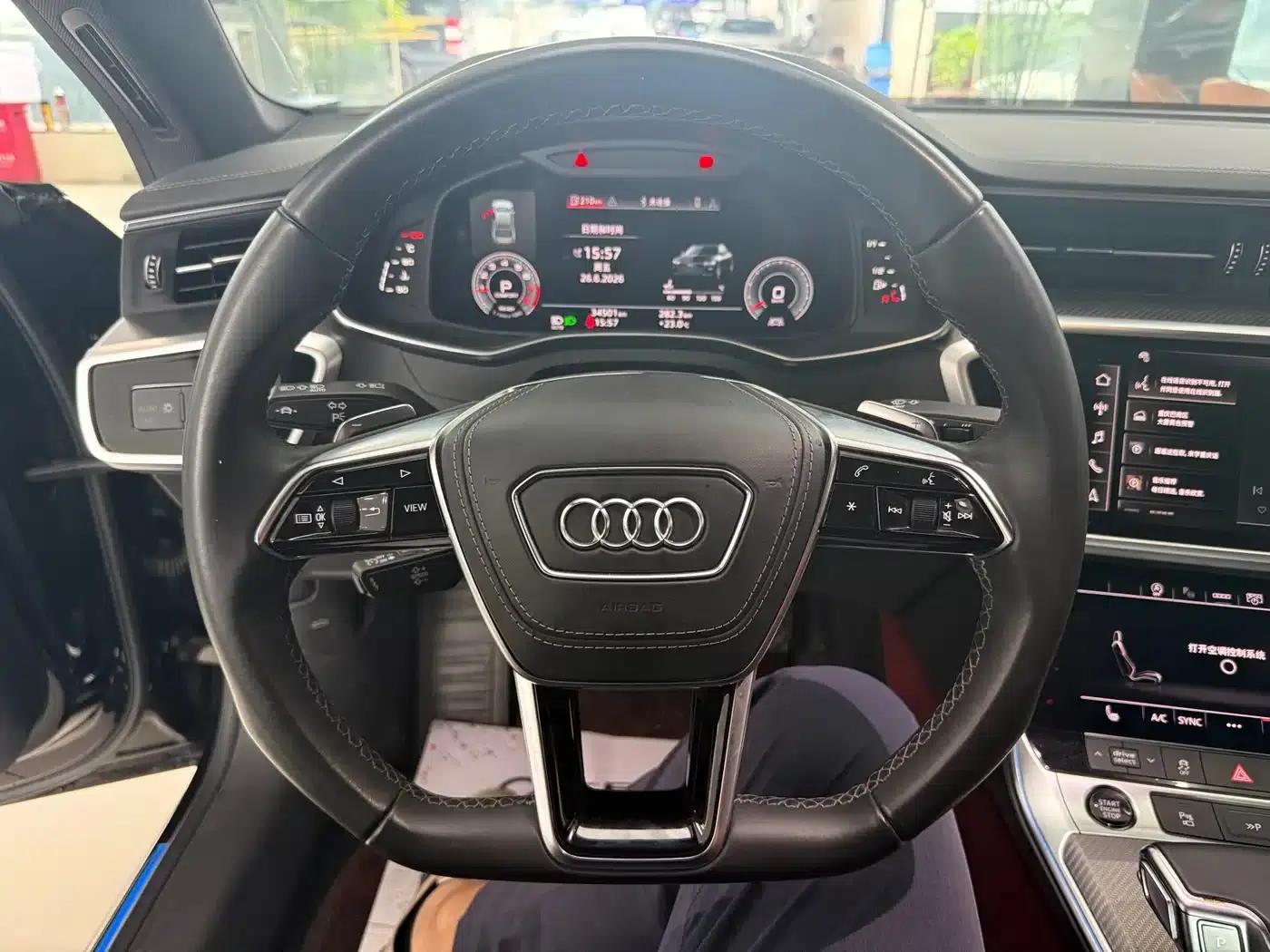 2024 Audi A7L 45 TFSI quattro Black Edition — миниатюра 8