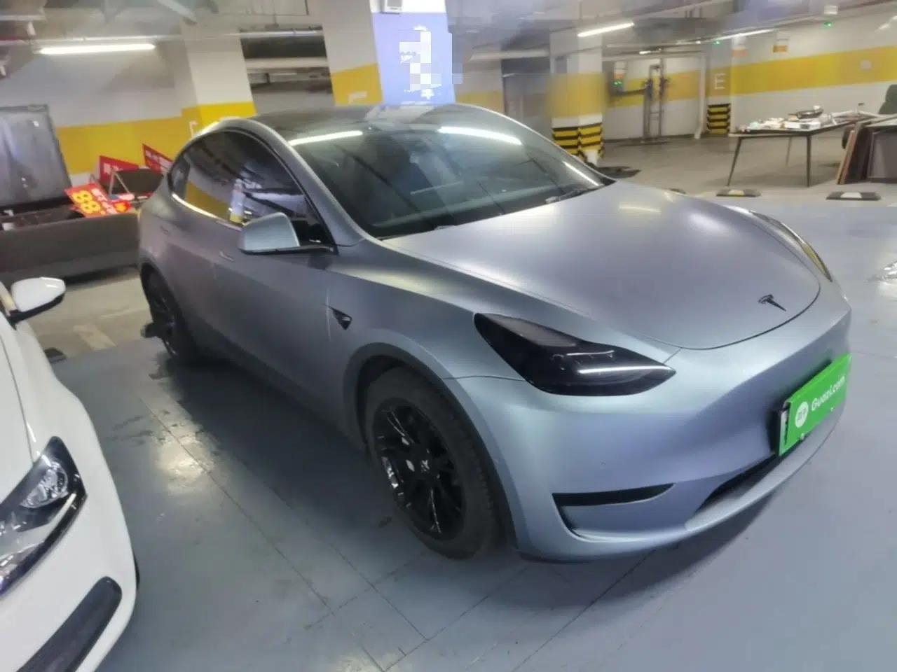 Tesla Model Y 2022 Revised Version Rear-Wheel Drive — миниатюра 3