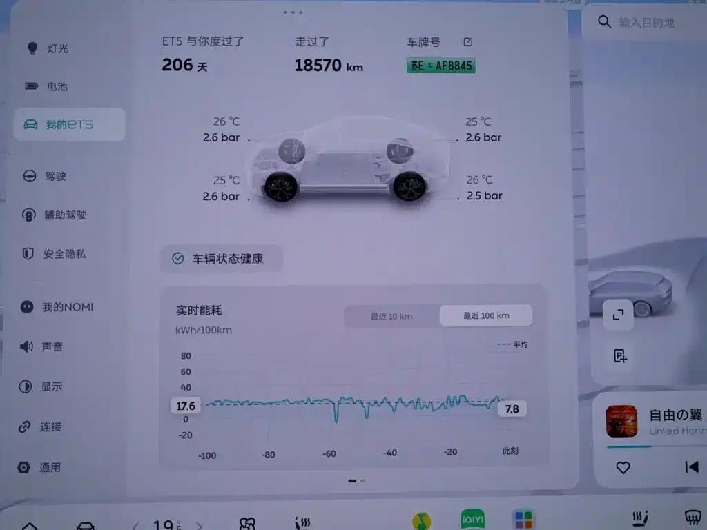 NIO ET5 2025 model 75kWh — миниатюра 15