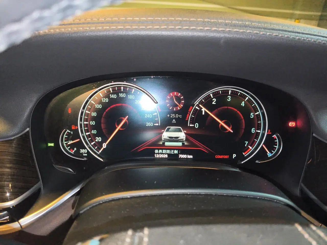 BMW 7 Series 2016 730Li Leading Model — миниатюра 11