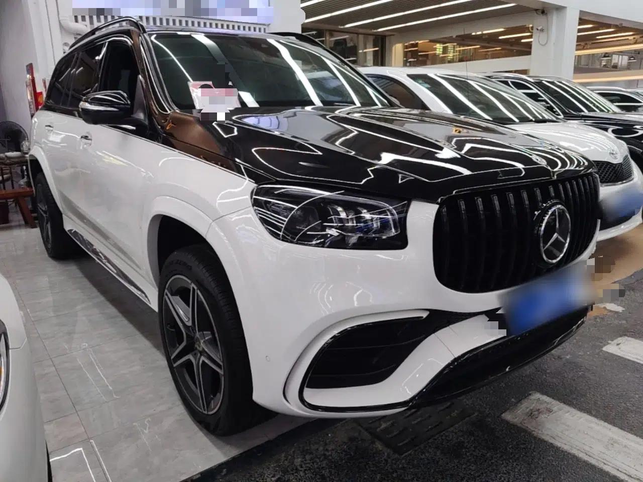 Mercedes-Benz GLS-Class 2021 GLS 450 7-seater U.S. specification — миниатюра 3