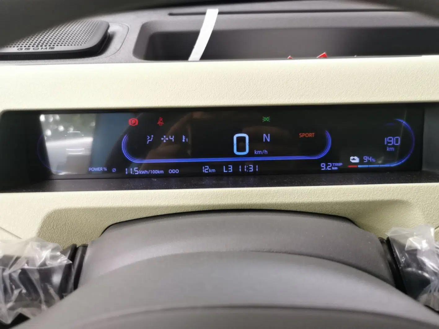 Geely Galaxy Panda 2024 Panda Mini 200km Endurance Bear — миниатюра 14