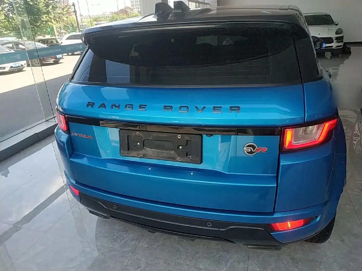 Land Rover Range Evoque 2018 240 PS Dream Lotus Lake Blue Limited Edition — миниатюра 5