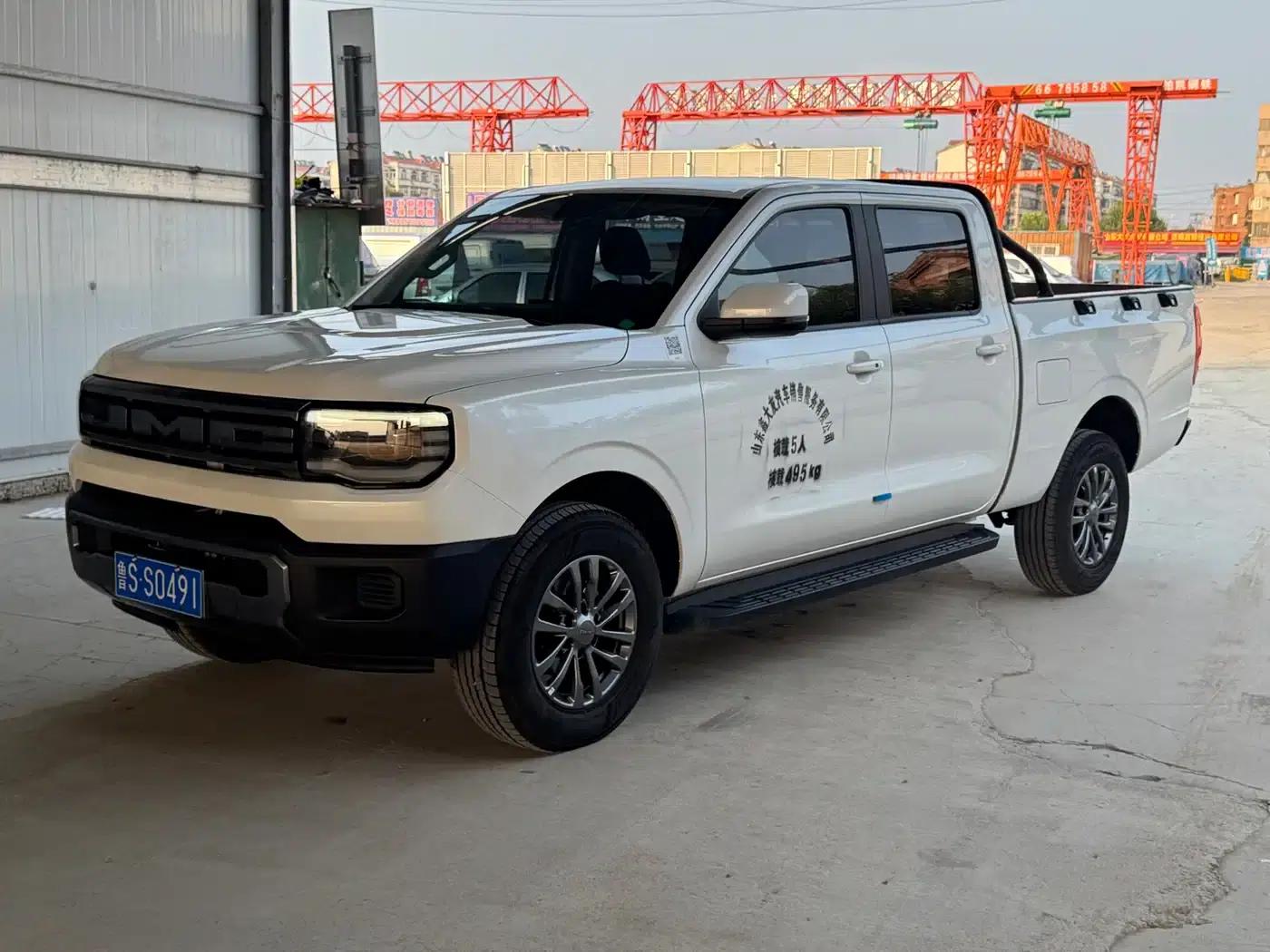 Yuhu 2025 Long Wheelbase Flat Bottom Cargo Box Double Cab Diesel AT 2WD — миниатюра 1