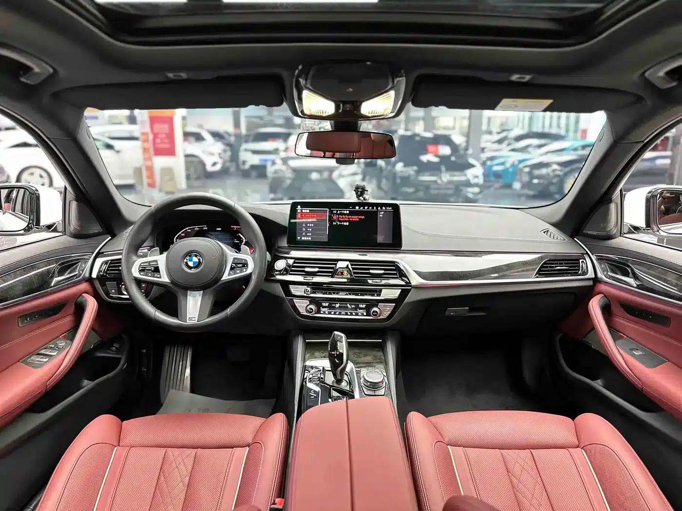 BMW 5 Series 2022 Facelift 3 530Li Luxury M Sport Package — миниатюра 6