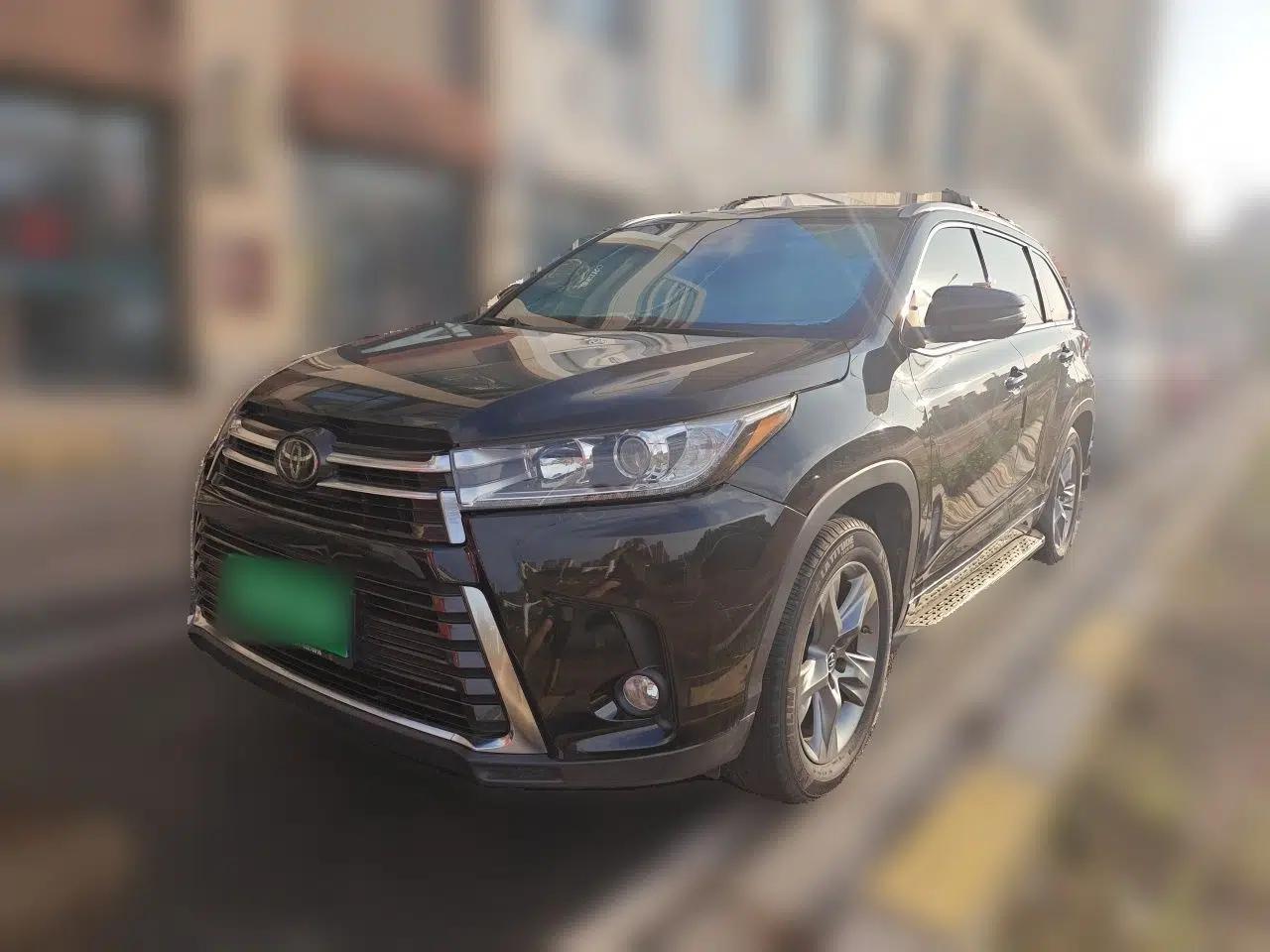 Toyota Highlander 2018 2.0T Four-Wheel Drive Prestige Version 7 Seats China V Emission Standard — миниатюра 1