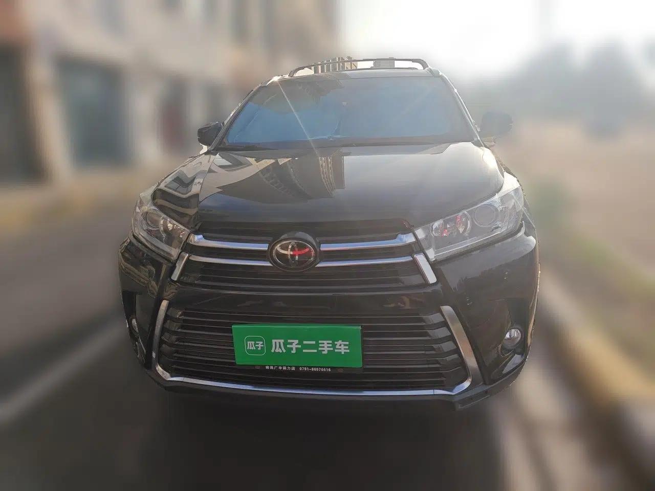 Toyota Highlander 2018 2.0T Four-Wheel Drive Prestige Version 7 Seats China V Emission Standard — миниатюра 2