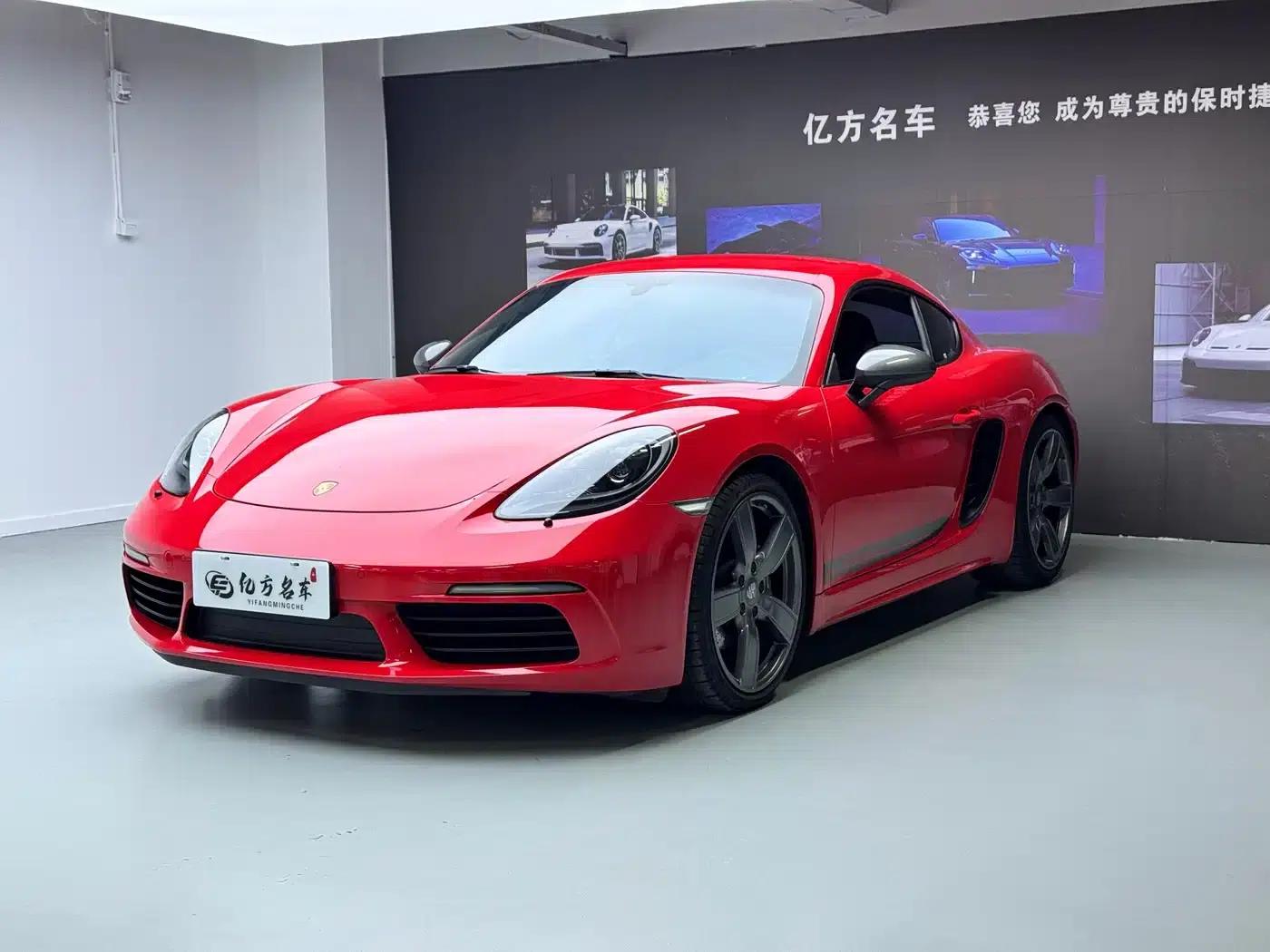 Porsche 718 2019 Cayman T 2.0T — миниатюра 1