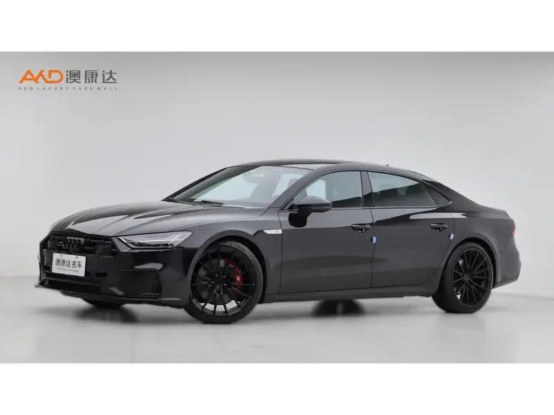Audi A7L 2023 55 TFSI quattro S-line Black Knight Edition — миниатюра 1