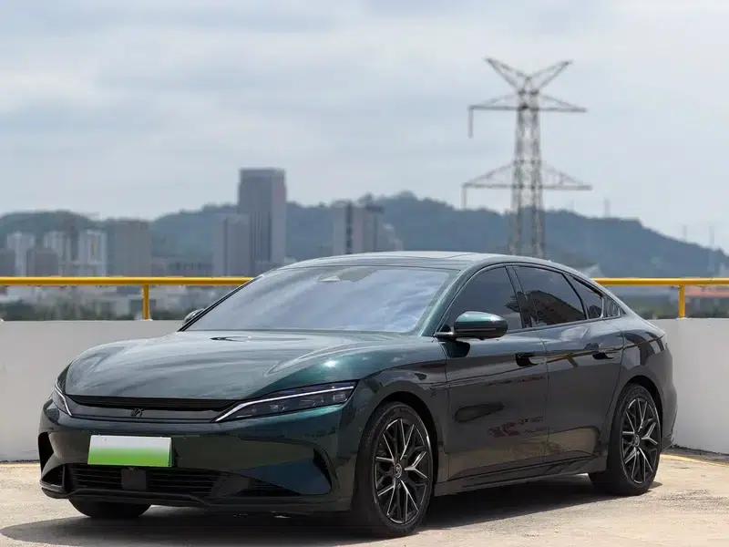 Han EV 2022 610KM 4WD Thousand Mountains Green Limited Edition — миниатюра 1