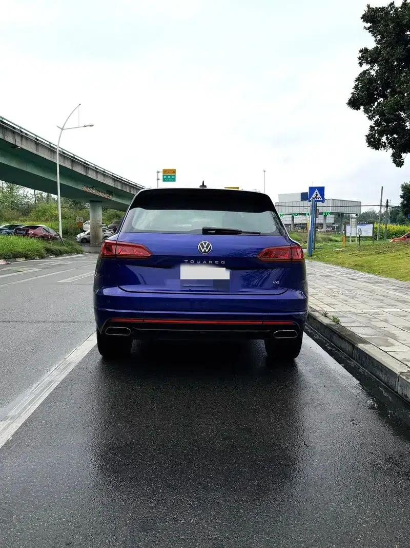 2021 Volkswagen Touareg 3.0TSI R-Line, Obsidian Black Sport Package — миниатюра 6