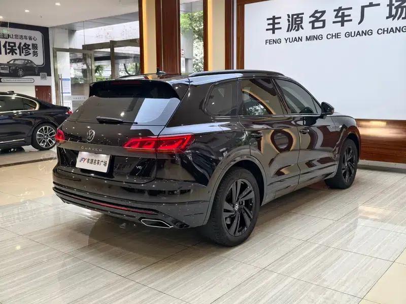 2023 Volkswagen Touareg 3.0TSI R-Line, Obsidian Black Sport Package — миниатюра 7