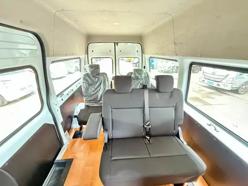 Fushun 2023 2.0T Manual Diesel Mid-Wheelbase Mid-Roof Commercial Multi-Purpose Passenger Van (6 Seats) — миниатюра 20