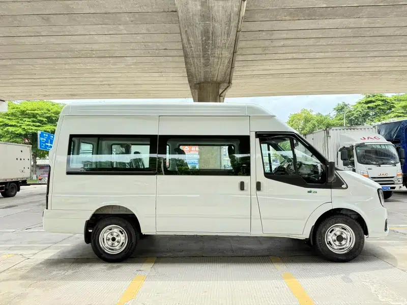 Fushun 2023 2.0T Manual Diesel Mid-Wheelbase Mid-Roof Commercial Multi-Purpose Passenger Van (6 Seats) — миниатюра 8