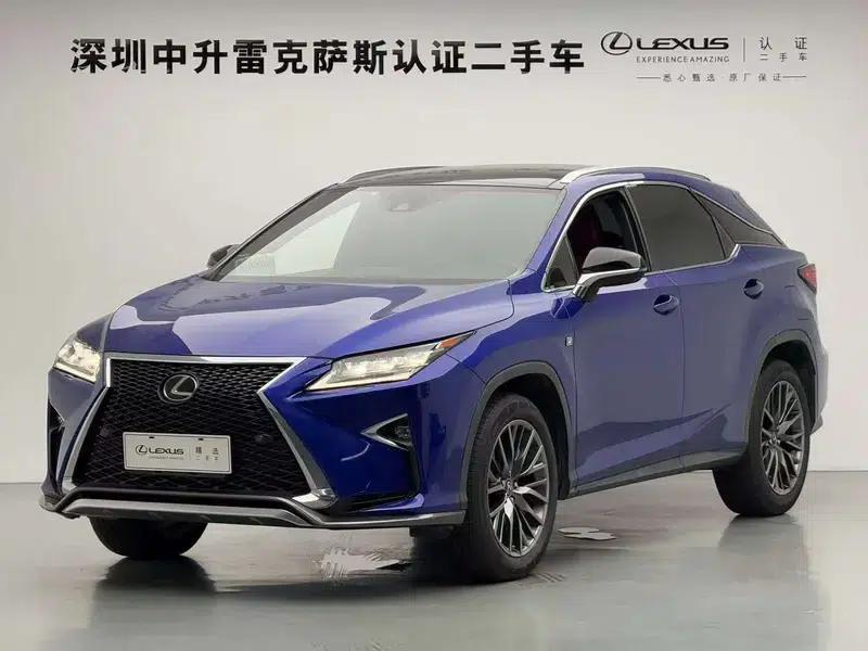 Lexus RX 2016 300 AWD F Sport Edition (China V emission standard) — миниатюра 1