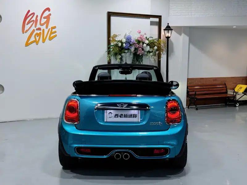 2016 MINI 2.0T COOPER S CABRIO Caribbean Blue Limited Edition — миниатюра 4