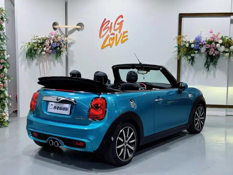 2016 MINI 2.0T COOPER S CABRIO Caribbean Blue Limited Edition — миниатюра 5