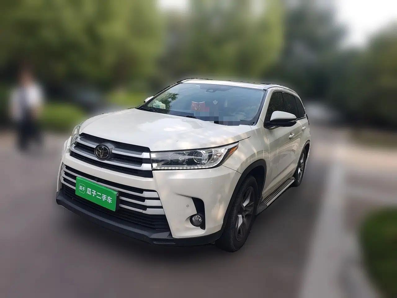 Toyota Highlander 2018 2.0T Four-Wheel Drive Luxury Version 7 Seats China VI Standard — миниатюра 1