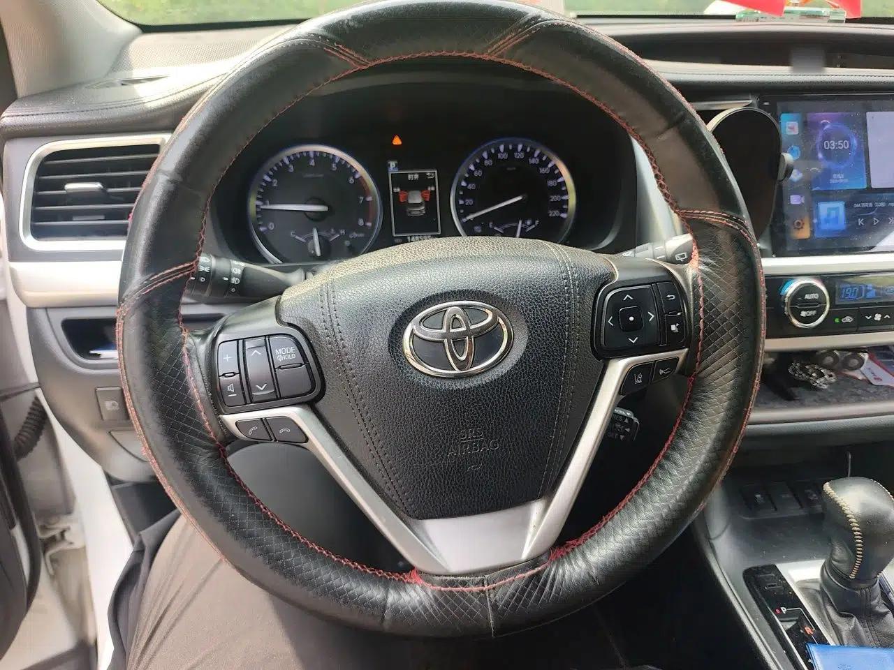 Toyota Highlander 2018 2.0T Four-Wheel Drive Luxury Version 7 Seats China VI Standard — миниатюра 9