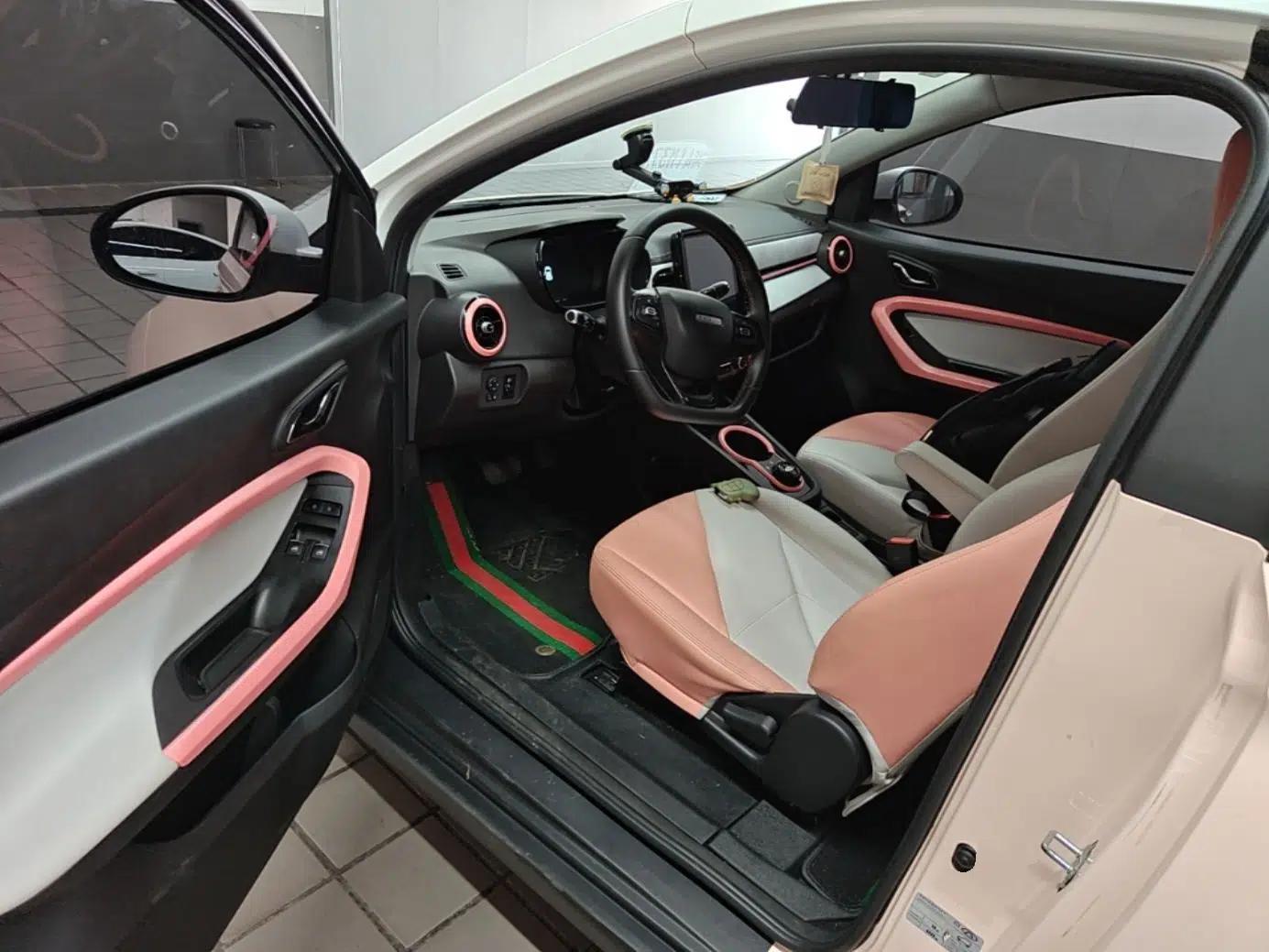 Chery QQ Little Ant 2022 Revised Version Sweet Pink Edition Half-Sugar Version Lithium Iron Phosphate 30.7 kWh 30 kW 301 km — миниатюра 18