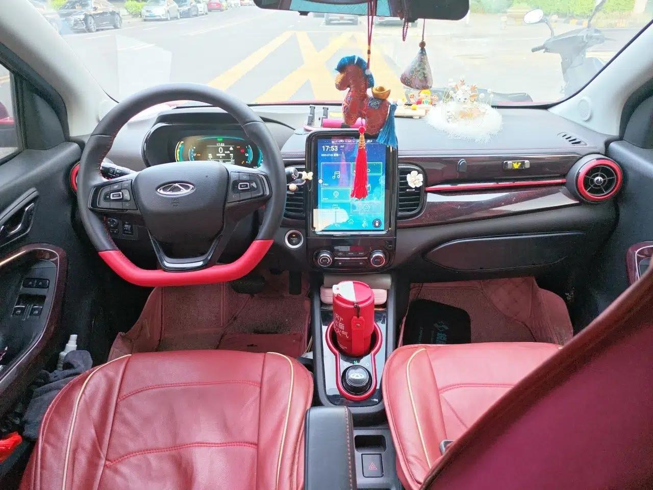 Chery QQ Little Ant 2022 Sweet Pink Edition Half-Sugar Version Lithium Iron Phosphate 30 kW 301 km — миниатюра 9