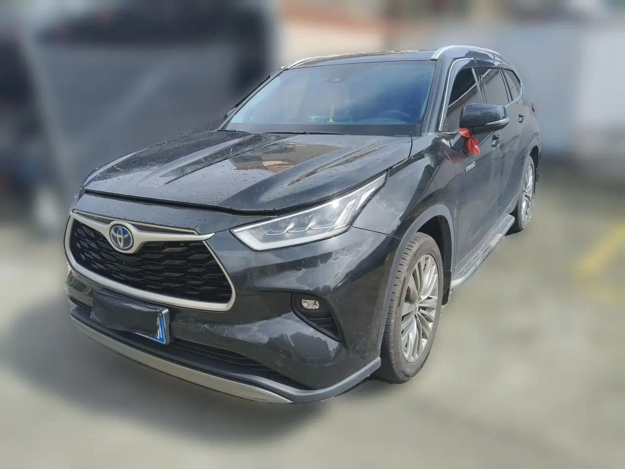 Toyota Highlander 2022 Dual-Engine 2.5L Four-Wheel Drive Prestige Version 7 Seats — миниатюра 1
