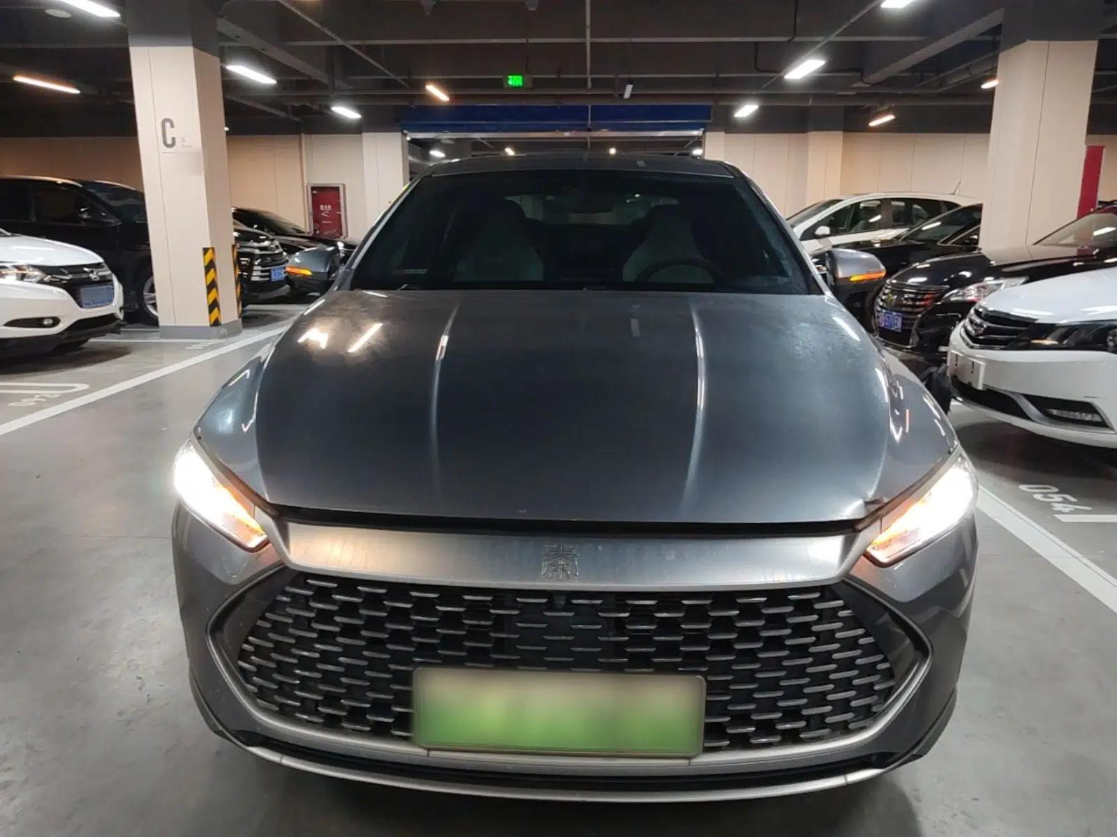 BYD Qin PLUS 2021 DM-i 55KM Flagship Model — миниатюра 2