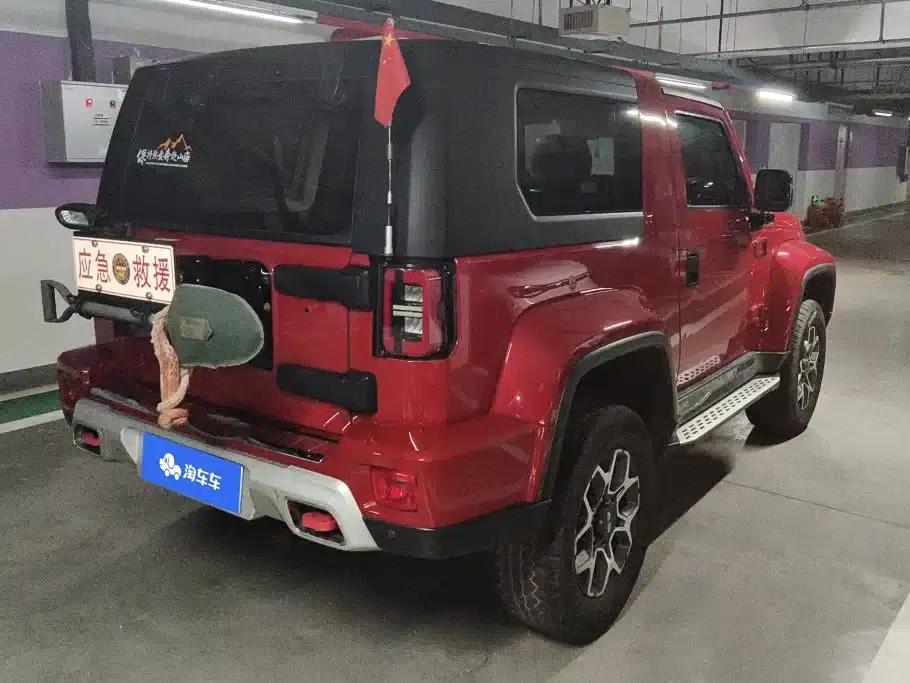 Beijing BJ40 2020 2.0T Automatic 4WD Tribute Edition Knight Model — миниатюра 3