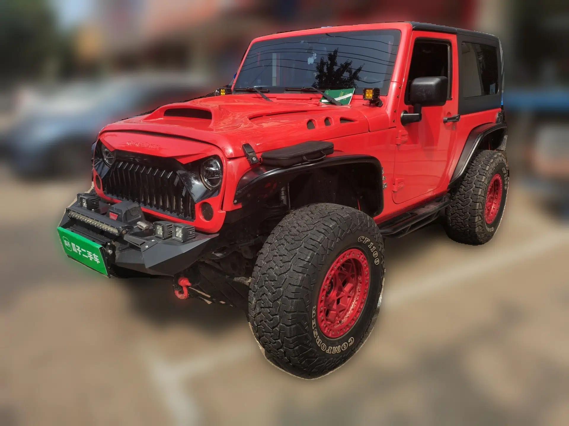 Jeep Wrangler Gasoline, automatic, 3.6-liter, two-door, four-seater — миниатюра 1
