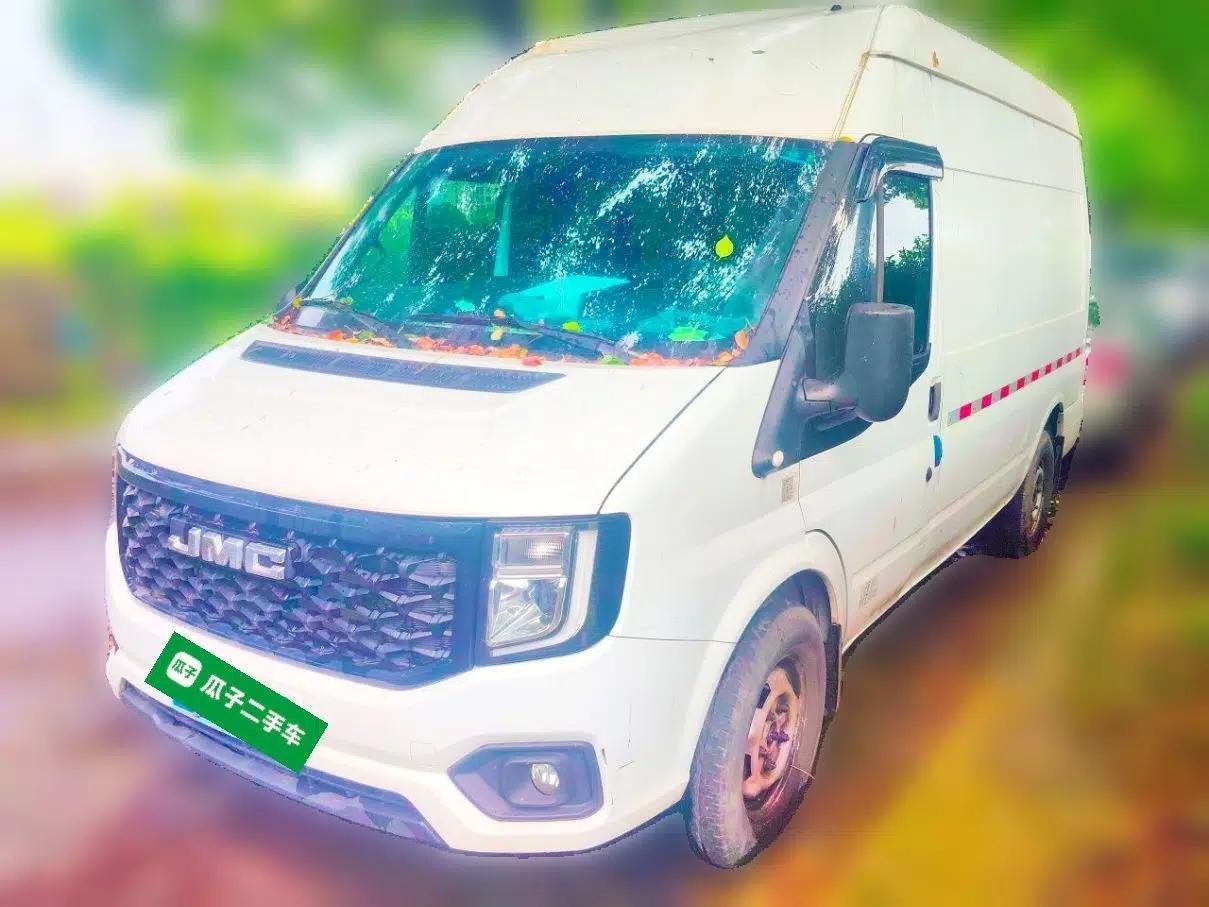 JMC Fushun 2023 2.0T Manual Mid-Drive Mid-Roof Commercial Van Transporter 2/3 Seats — миниатюра 1