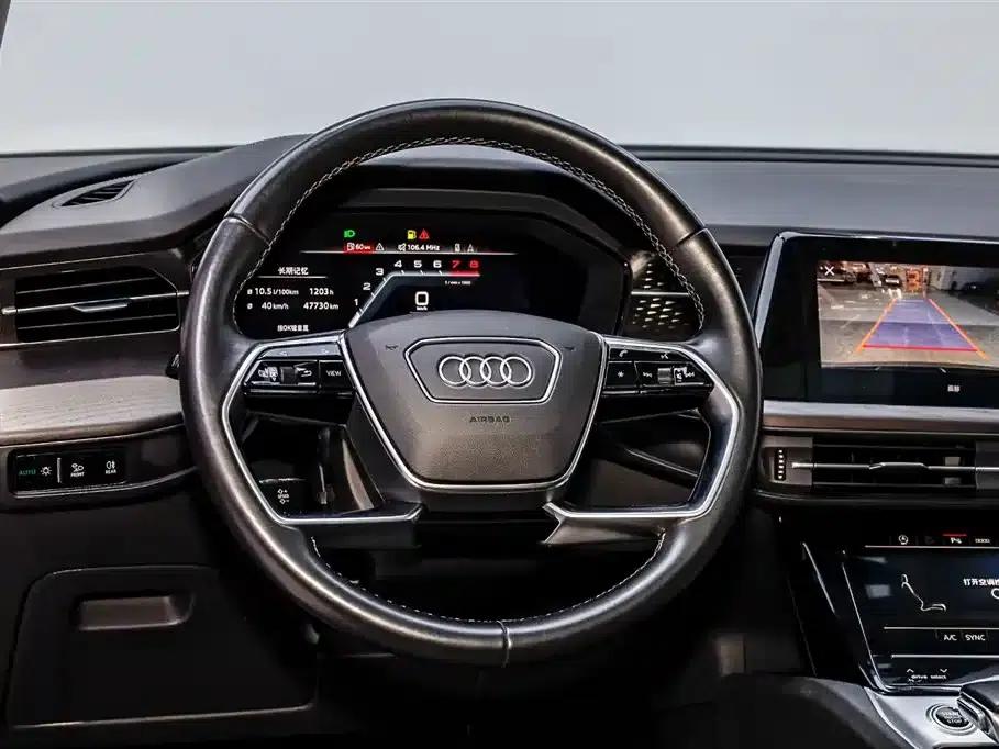 Audi Q6 2024 40 TFSI quattro Cloud View Edition, Feathered Forest Package, 7-seater — миниатюра 24