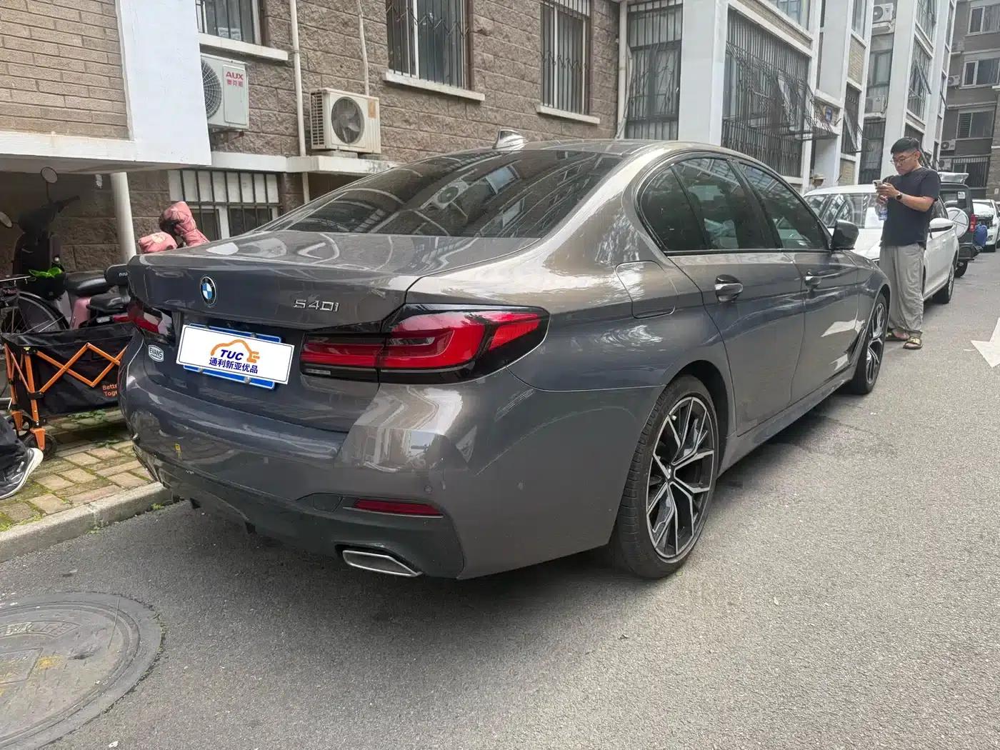 2021 BMW 5 Series Imported Model 540i Luxury Edition M Sport Package — миниатюра 4