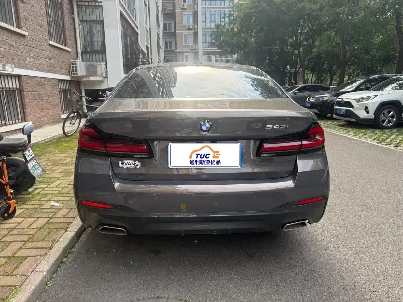 2021 BMW 5 Series Imported Model 540i Luxury Edition M Sport Package — миниатюра 5
