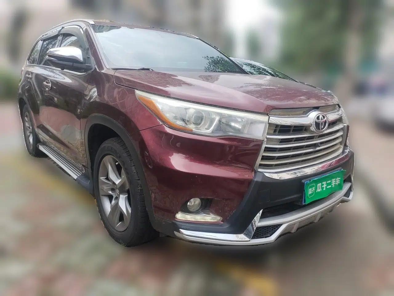 Toyota Highlander 2017 2.0T Four-Wheel Drive Luxury Edition 7 Seats — миниатюра 3