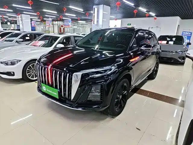 Hongqi HS3 PHEV 2025 model, 117km range, Jinwei PLUS version