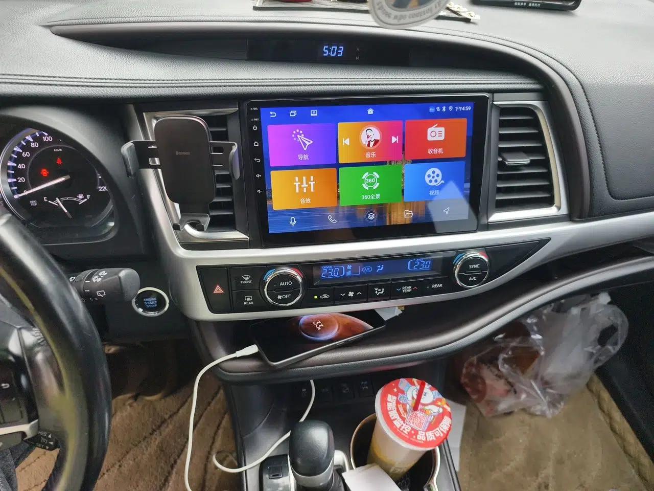 Toyota Highlander 2017 2.0T Four-Wheel Drive Luxury Edition 7 Seats — миниатюра 13