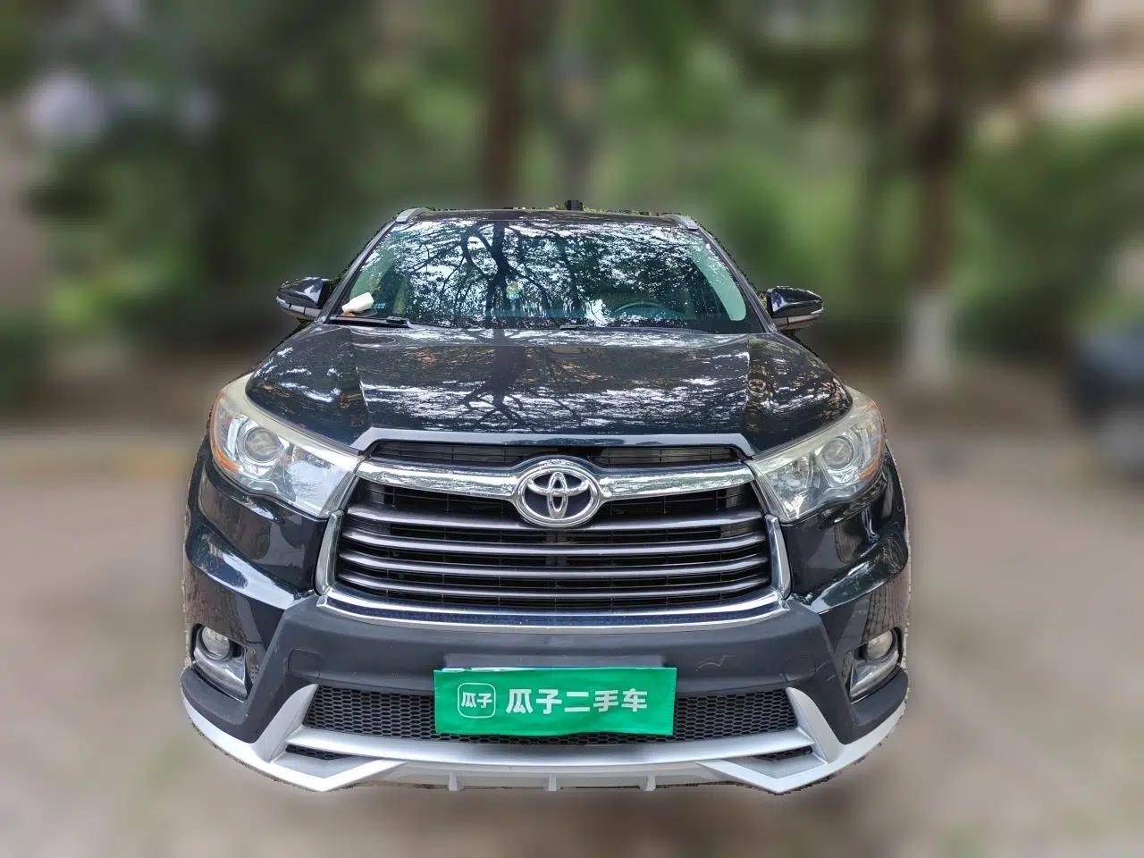 Toyota Highlander 2015 2.0T Four-Wheel Drive Luxury Edition 7-Seater — миниатюра 2