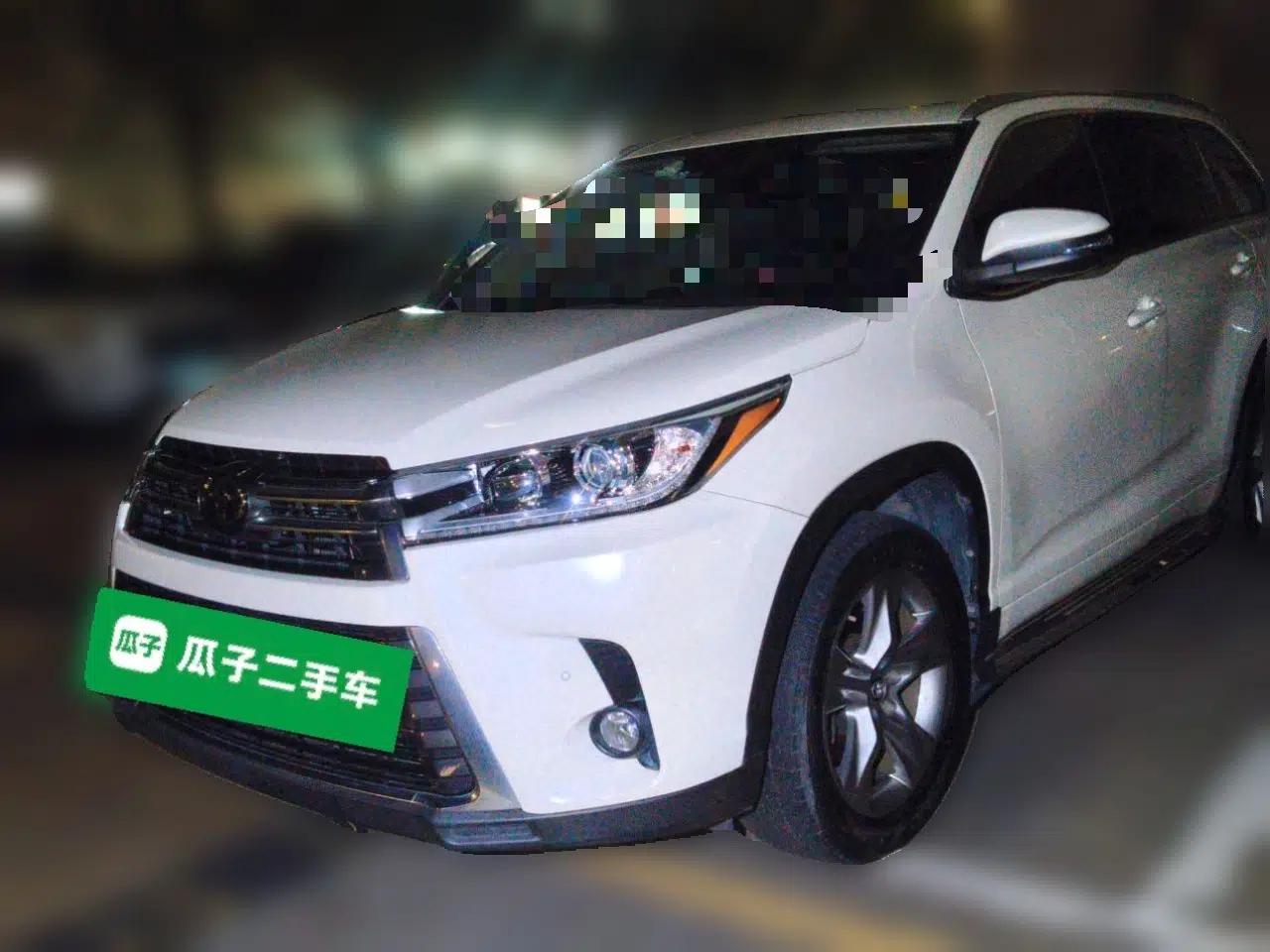 Toyota Highlander 2018 2.0T Four-Wheel Drive Prestige Version 7 Seats China V Emission Standard — миниатюра 1