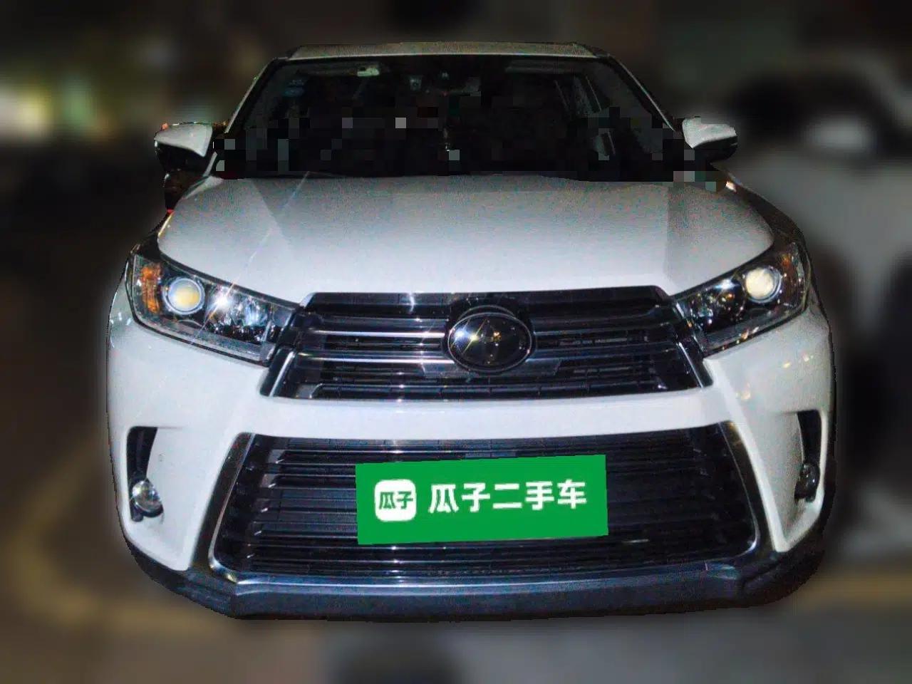 Toyota Highlander 2018 2.0T Four-Wheel Drive Prestige Version 7 Seats China V Emission Standard — миниатюра 2
