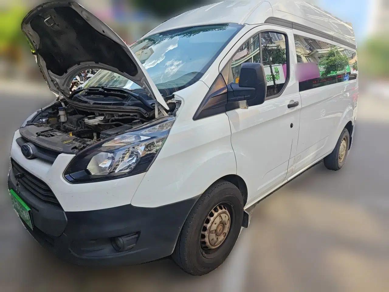 Ford Transit 2021 2.0T Diesel Manual Advanced Commercial Traveler Mid-axle Mid-roof 7-Seater China VI — миниатюра 1