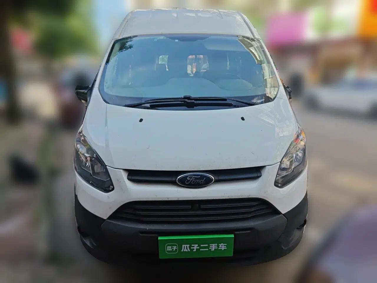 Ford Transit 2021 2.0T Diesel Manual Advanced Commercial Traveler Mid-axle Mid-roof 7-Seater China VI — миниатюра 2