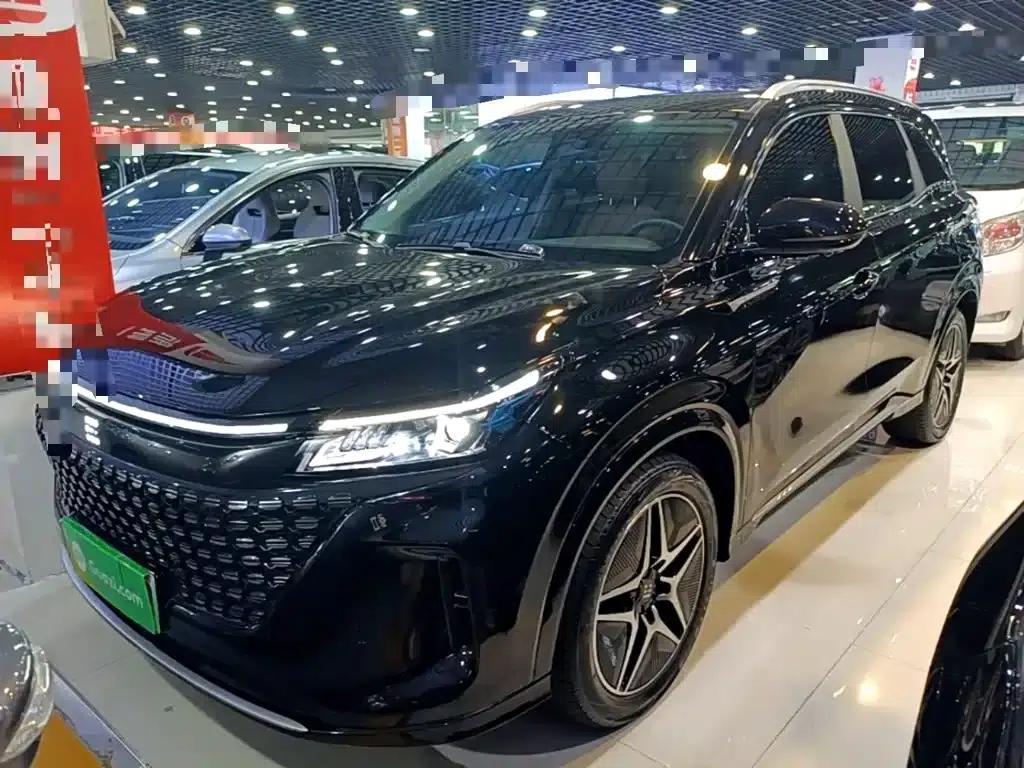 Blue Electric E5 2023 Model 1.5L DE-i 110KM Flagship 7-Seater — миниатюра 1
