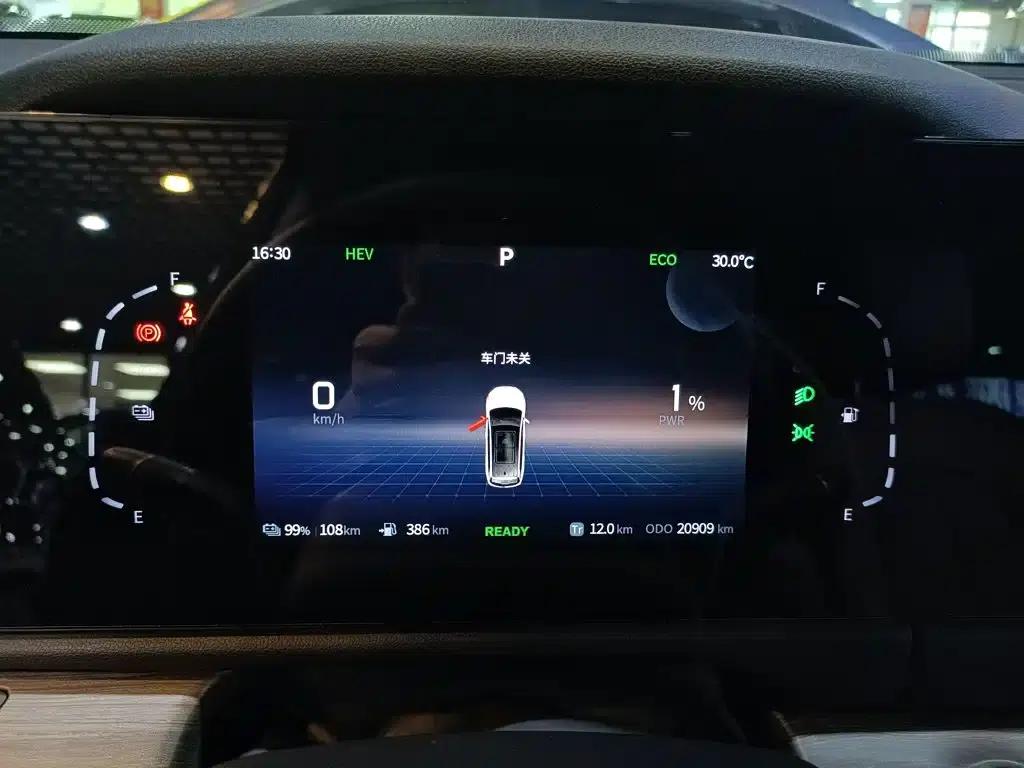 Blue Electric E5 2023 Model 1.5L DE-i 110KM Flagship 7-Seater — миниатюра 12
