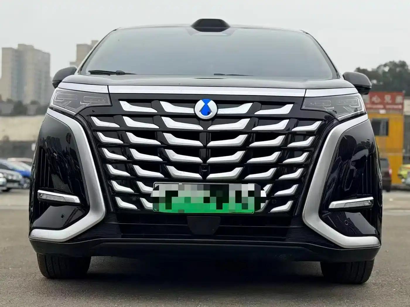 Denza D9 2025 DM-i Smart Driving Edition 1020 AWD Flagship Model — миниатюра 2