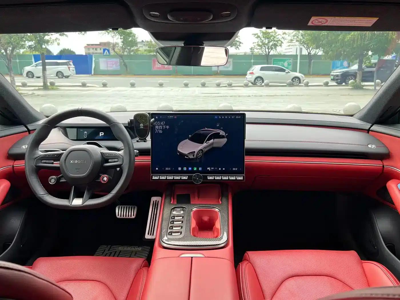Xiaomi SU7 2024 Rear-Wheel Drive Long Range Advanced Intelligent Driving Pro Edition — миниатюра 5
