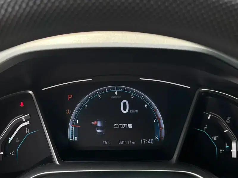 2019 Civic 220TURBO CVT Sporty Edition (China VI Emission Standard) — миниатюра 10