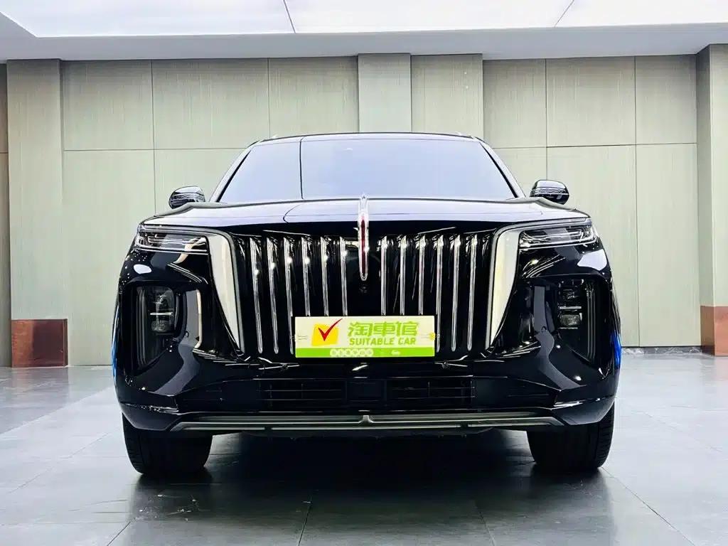 Hongqi E-HS9 2021 Model 460km Flagship Edition (Six Seats) — миниатюра 2
