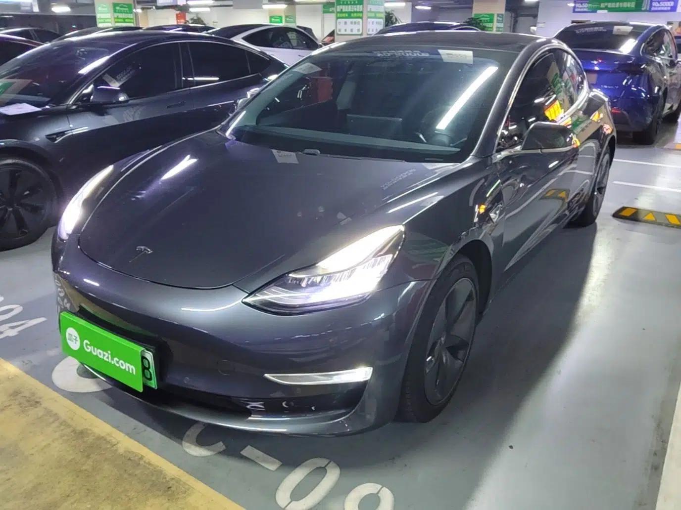 Tesla Model 3 2019 Long-Range Rear-Wheel-Drive Version — миниатюра 1